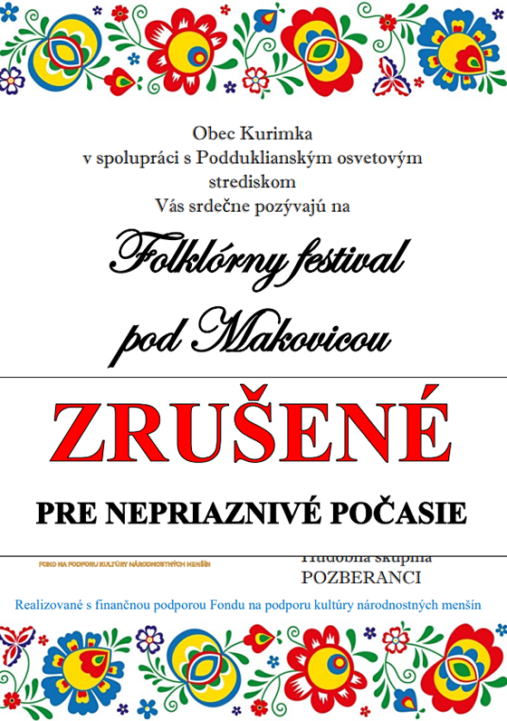Plagát Festival